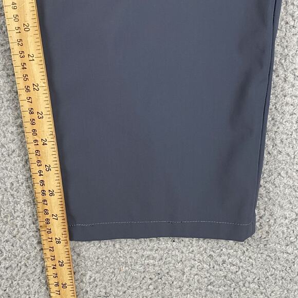 Zanella Active Devon Dress Pants Mens 36x28 Gray/Navy Performance Wool Blend - Picture 10 of 15